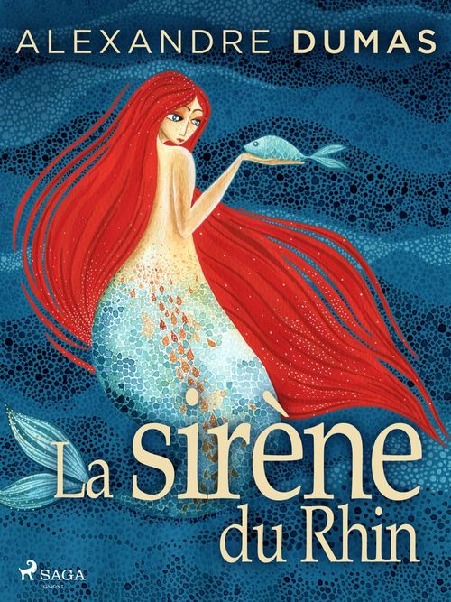 ebook cover of La Sirène du Rhin, by Alexandre Dumas