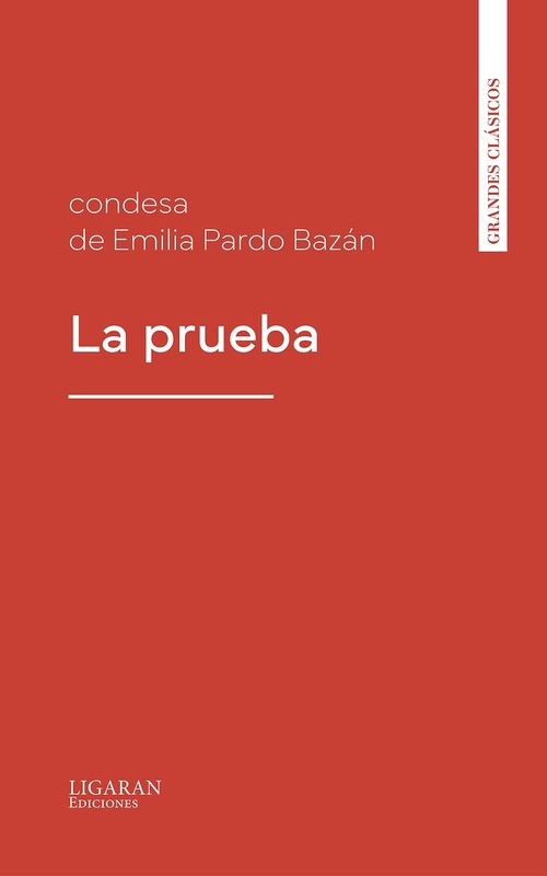 ebook cover of La prueba, by Emilia Pardo Bazan