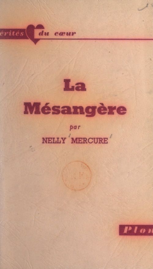 Couverture ebook de La mésangère, de Nelly Mercure