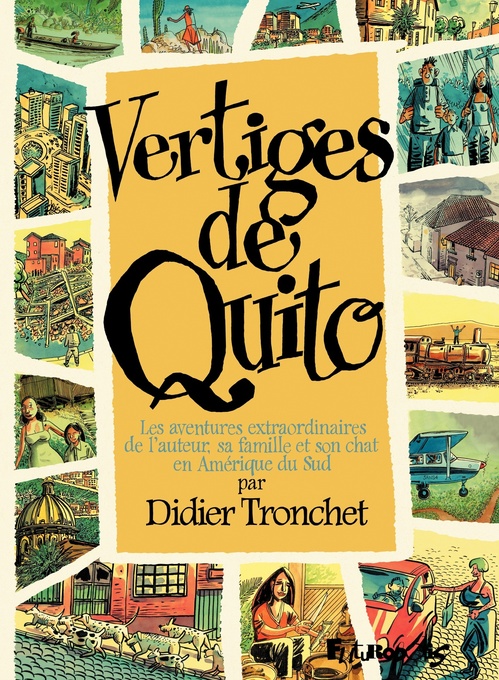 ebook cover of Vertiges de Quito, by Didier Tronchet