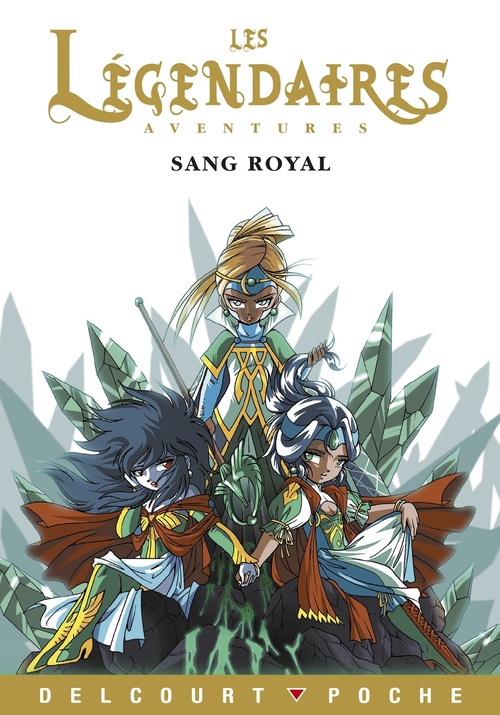 Couverture ebook de Les Légendaires Aventures - Sang royal, de Nicolas Jarry, Patrick Sobral