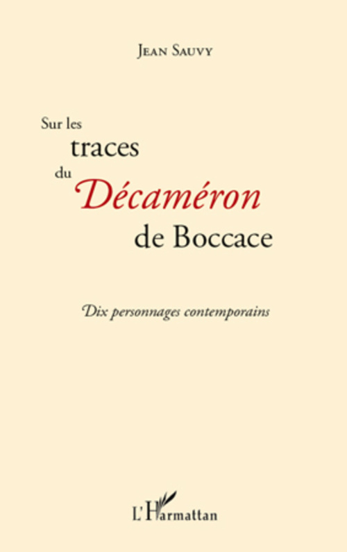 Couverture ebook de Sur les traces du Décaméron de Boccace, de Jean Sauvy