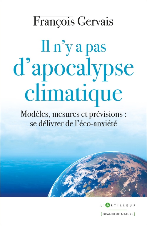 Couverture ebook de Il n'y a pas d'apocalypse climatique, de François Gervais