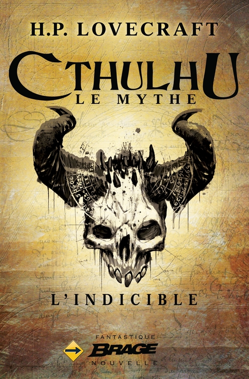 ebook cover of L'Indicible, by H.P. Lovecraft