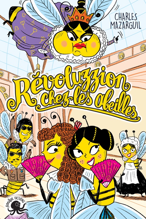 ebook cover of Révoluzzion chez les abeilles, by Charles Mazarguil