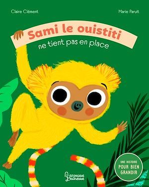 Couverture ebook de Sami le ouistiti, de Claire Clément