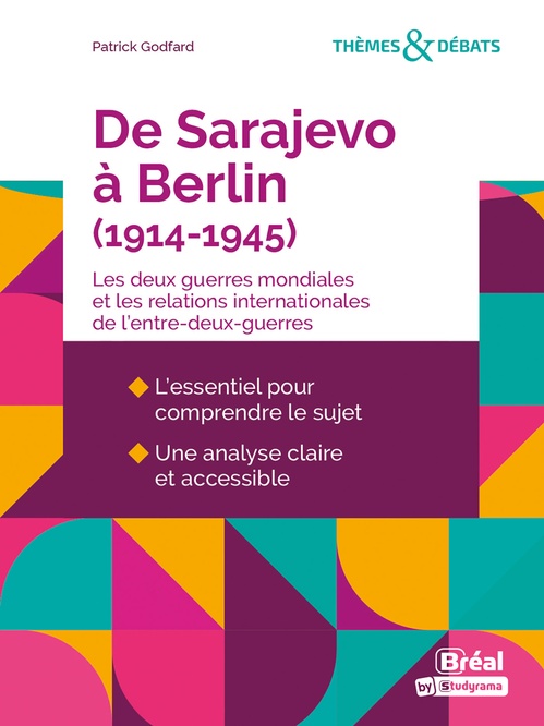 ebook cover of De Sarajevo à Berlin (1914-1945), by Patrick Godfard, Eric Keslassy