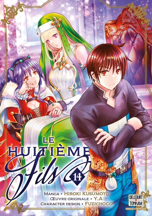 ebook cover of Le Huitième fils T14, by Hiroki Kusumoto, Y.A