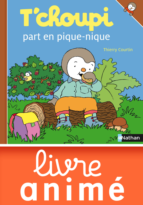 ebook cover of T'choupi part en pique-nique-EPUB3, by Thierry Courtin
