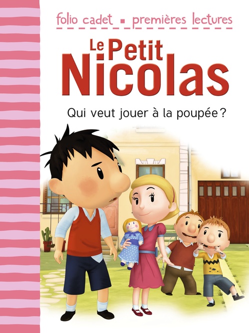 Couverture ebook de Le Petit Nicolas (Tome 11) - Qui veut jouer à la poupée ?, de Emmanuelle Lepetit