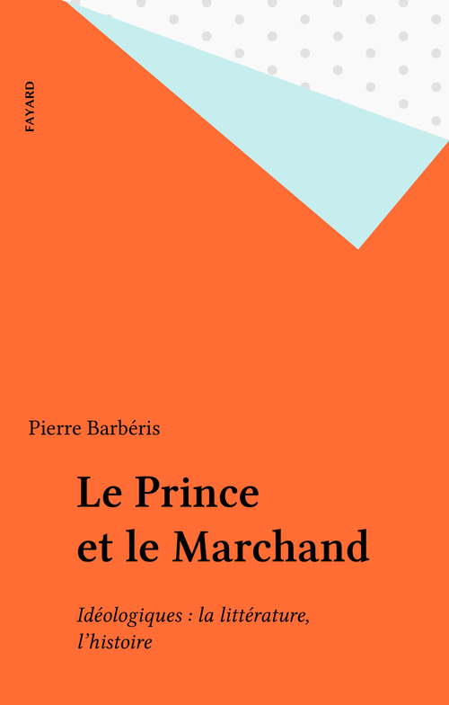 ebook cover of Le Prince et le Marchand, by Pierre Barberis