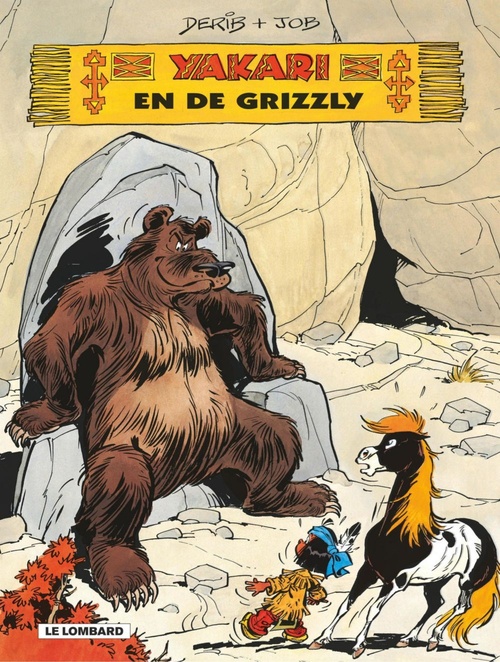 Couverture ebook de Yakari en de grizzly, de Job