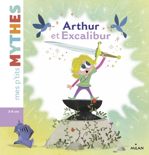 Couverture ebook de Arthur et Excalibur, de Agnès Cathala
