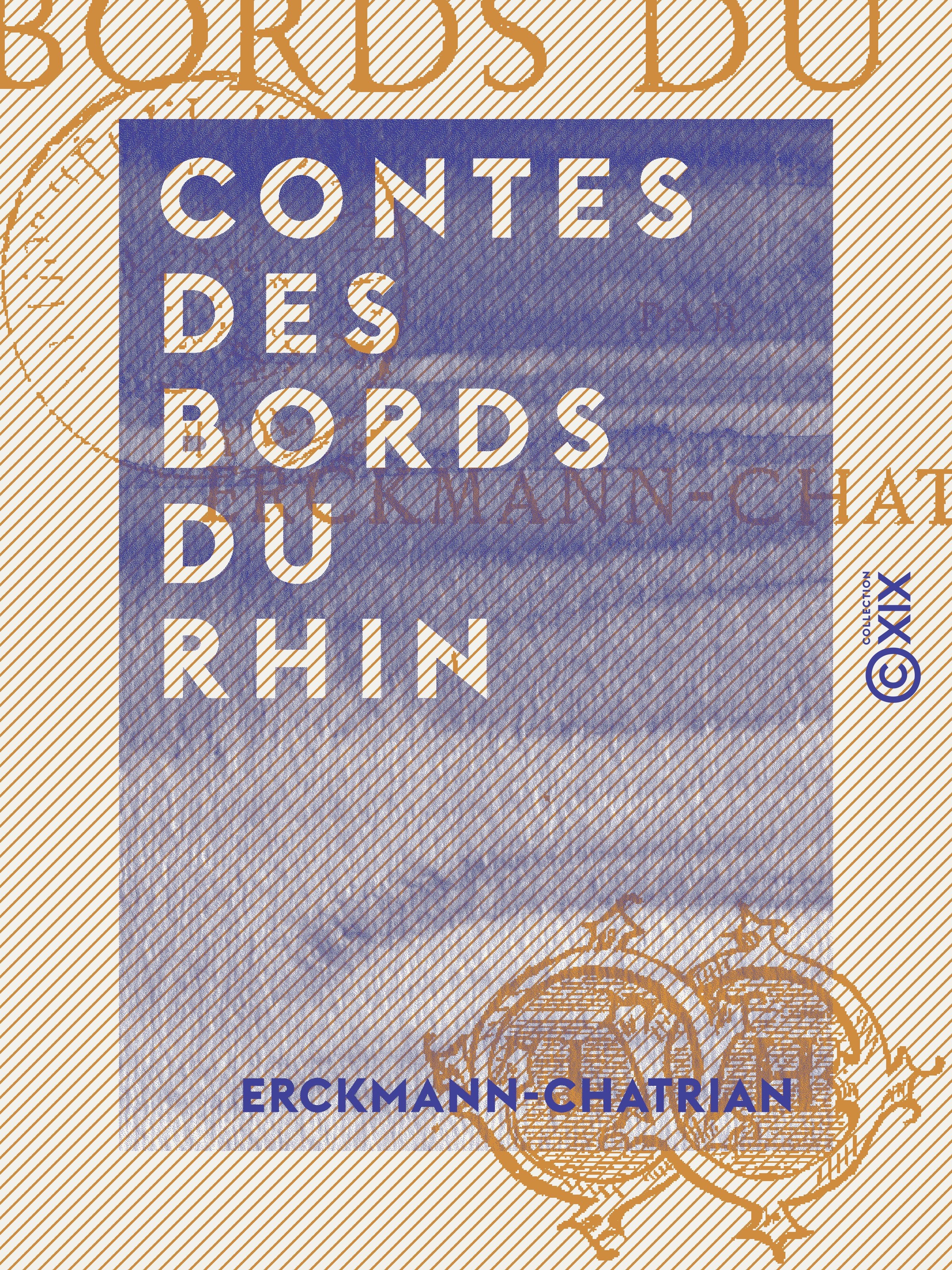 ebook cover of Contes des bords du Rhin, by Erckmann-Chatrian