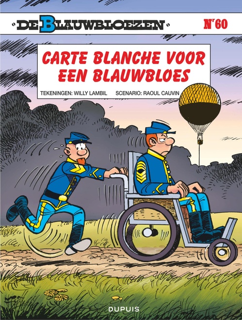 Couverture ebook de Carte blanche voor een Blauwbloes, de Cauvin