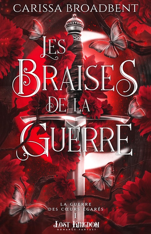 Couverture ebook de Les braises de la guerre, de Carissa Broadbent
