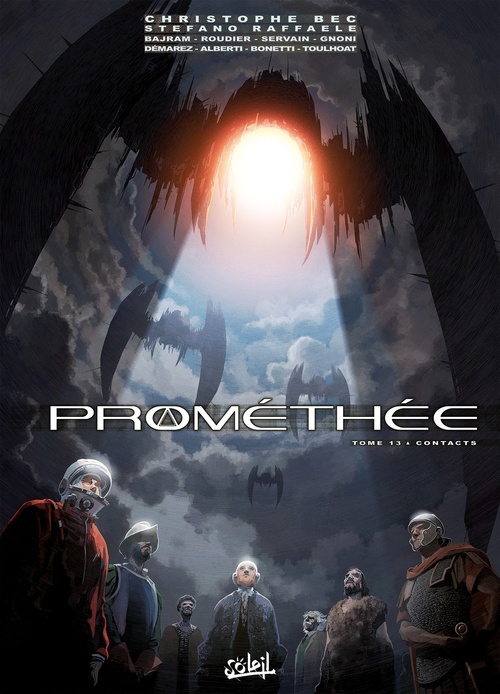 Couverture ebook de Prométhée T13 - Contacts, de Christophe Bec