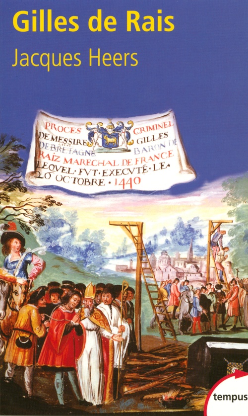 Couverture ebook de Gilles de Rais, de Jacques Heers