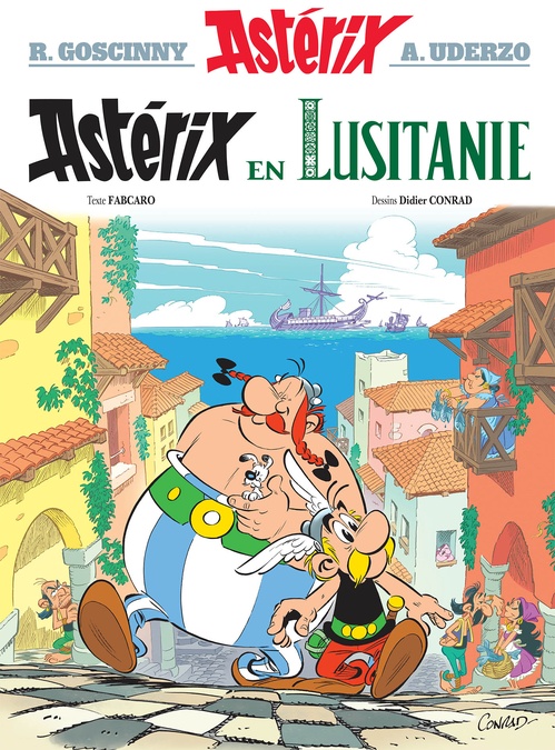 ebook cover of Astérix - Astérix en Lusitanie - n°41, by Fabcaro, Didier Conrad