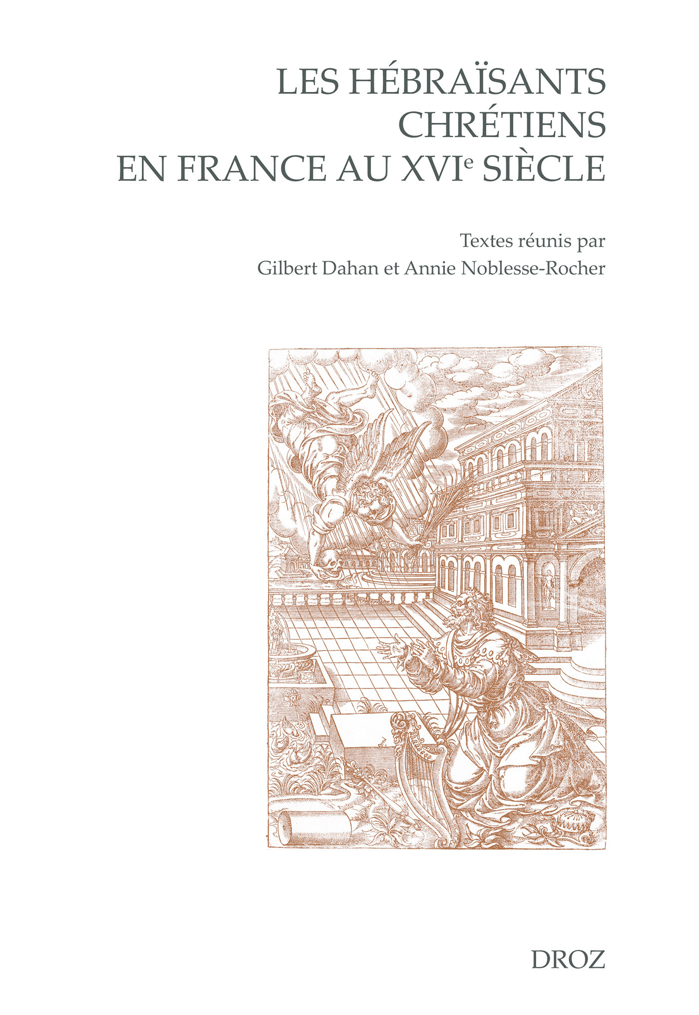 ebook cover of Les hébraïsants chrétiens en France au XVIe siècle, by