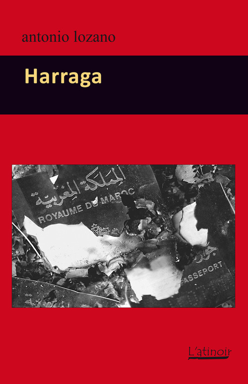 ebook cover of Harraga, by Antonio Lozano