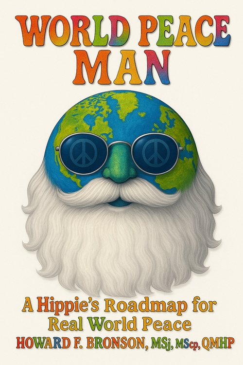 Couverture ebook de World Peace Man, de Howard Bronson