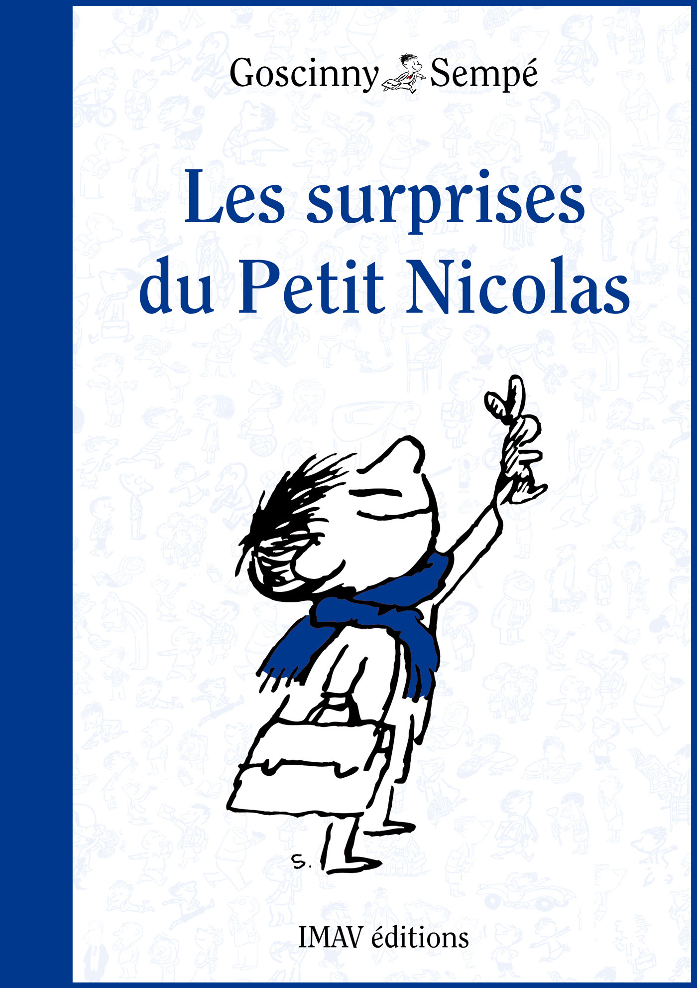 ebook cover of Les surprises du Petit Nicolas, by René Goscinny, Sempé