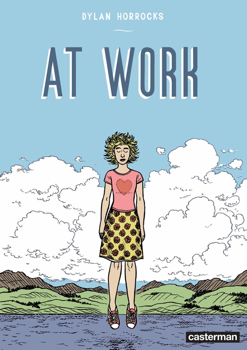 ebook cover of At work, by Dylan Horrocks