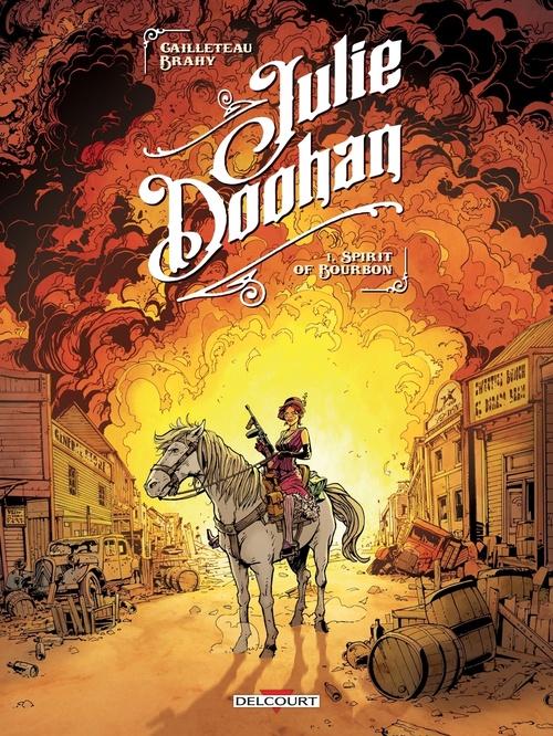 Couverture ebook de Julie Doohan T01 - Spirit of bourbon, de Thierry Cailleteau