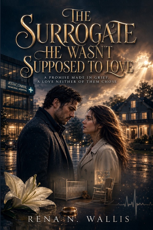 ebook cover of THE SURROGATE HE WASN´T SUPPOSED TO LOVE, by Rena N. Wallis