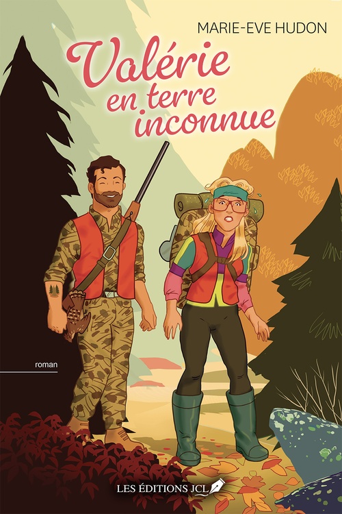 Couverture ebook de Valérie en terre inconnue, de Marie-Eve Hudon
