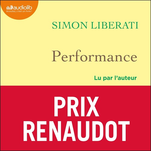 Couverture audiobook de Performance, de Simon Liberati