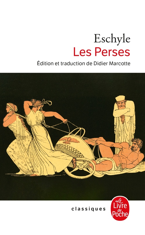ebook cover of Les Perses, by Eschyle