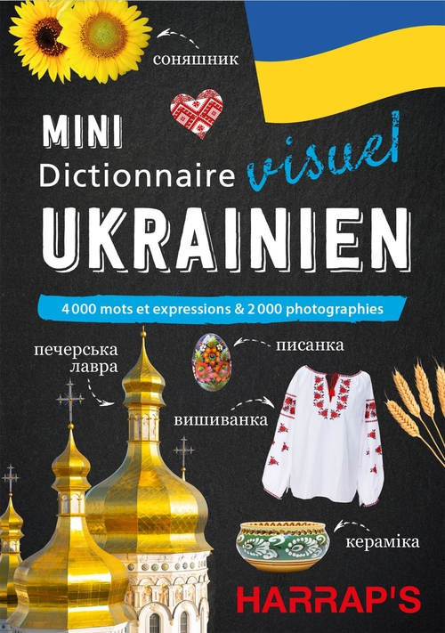 Couverture ebook de Mini dictionnaire visuel d'UKRAINIEN, de Collectif