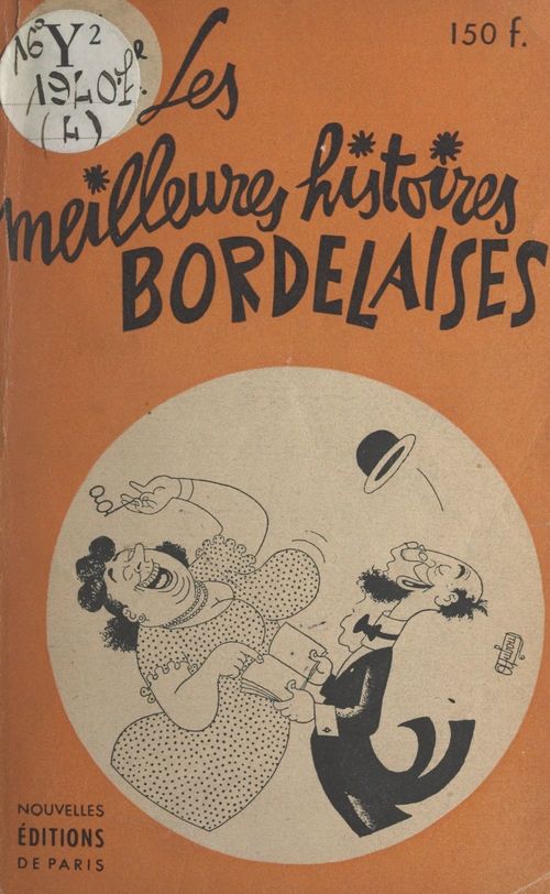 Couverture ebook de Les meilleures histoires bordelaises, de Gustave Gounouilhou