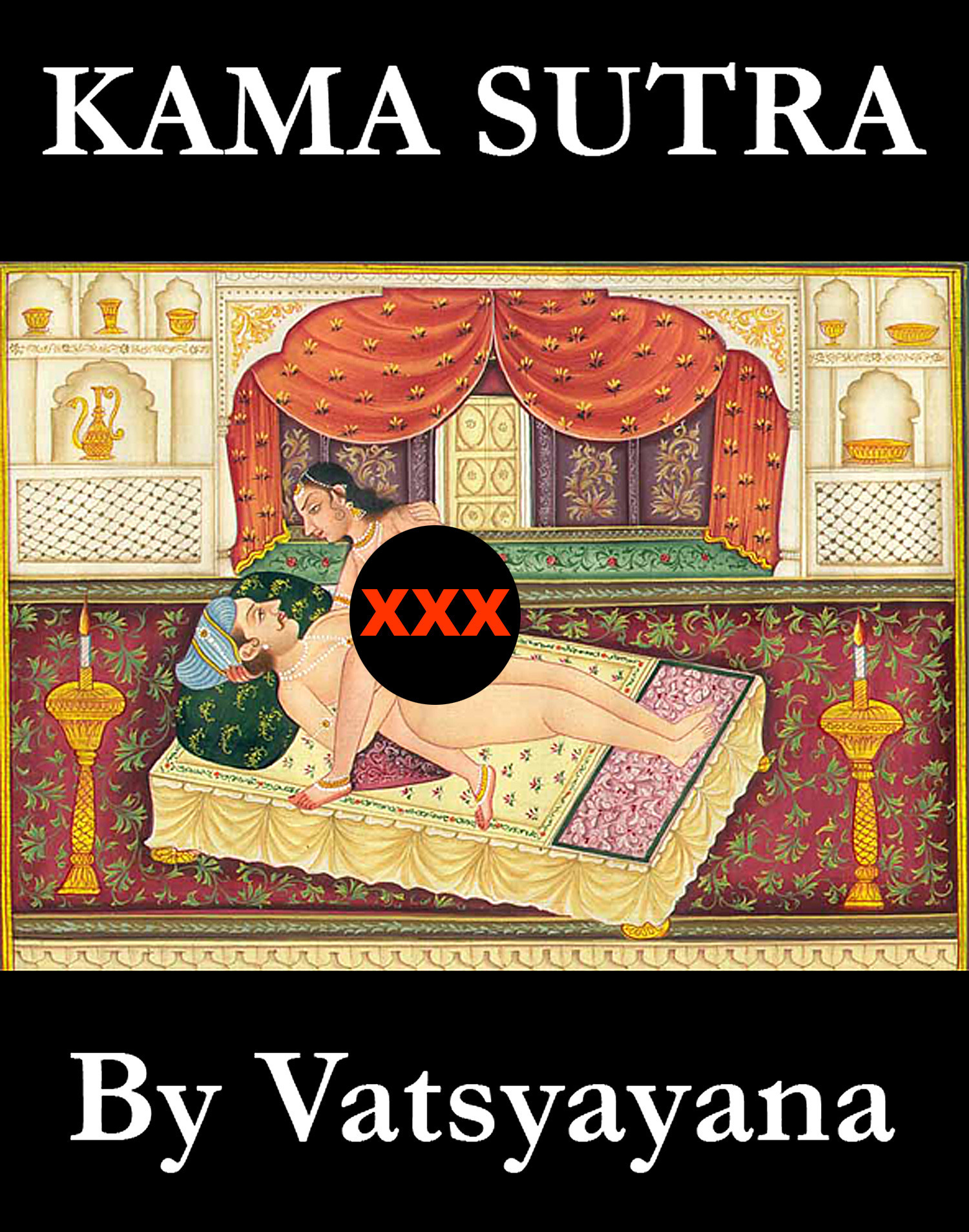 Couverture ebook de Kama Sutra (The annotated original english translation by Sir Richard Francis Burton), de Vâtsyâyana