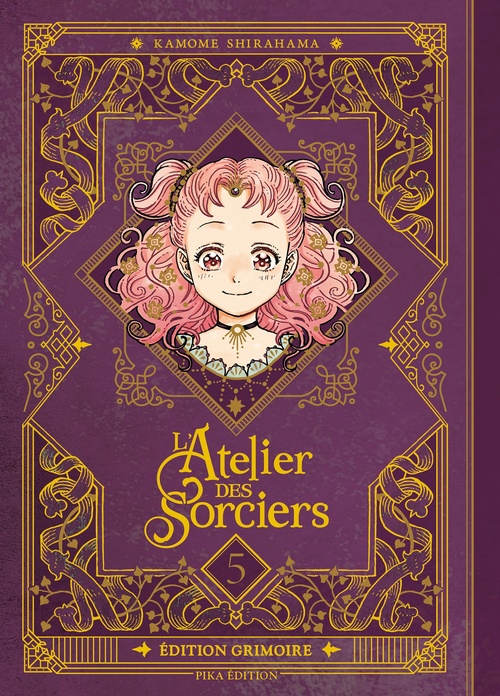 ebook cover of L'Atelier des Sorciers T05 Edition Grimoire, by Kamome Shirahama