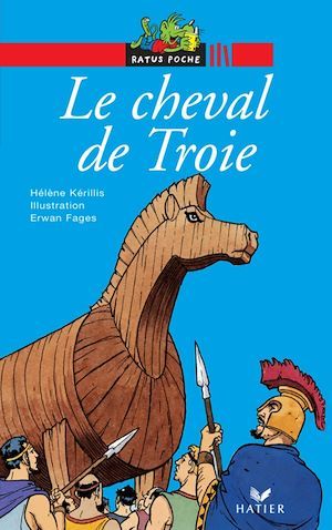 Couverture ebook de Le cheval de Troie, de Hélène Kérillis