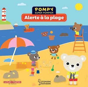 Couverture ebook de Pompy - Alerte à la plage, de Kecir Lepetit/Bardy