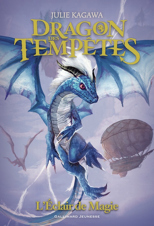 Couverture ebook de Dragon des tempêtes (Tome 1) - L'éclair de magie, de Julie Kagawa