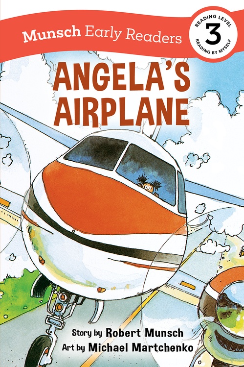 Couverture ebook de Angela's Airplane Early Reader, de Robert Munsch