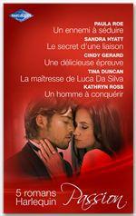 ebook cover of 5 romans Harlequin « Passion », by Collectif
