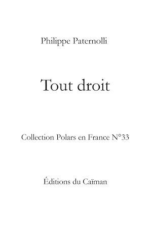 ebook cover of Tout droit, by Philippe Paternolli