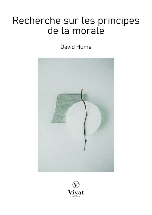 ebook cover of Recherche sur les principes de la morale, by David Hume