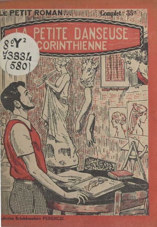 ebook cover of La petite danseuse corinthienne, by Louis Bonzom