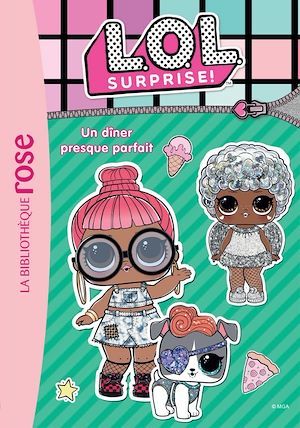 Couverture ebook de L.O.L. Surprise ! 12 - Un dîner presque parfait, de Collectif