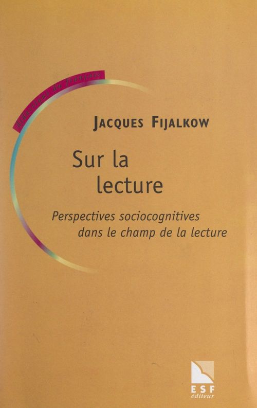 ebook cover of Sur la lecture, by Jacques Fijalkow