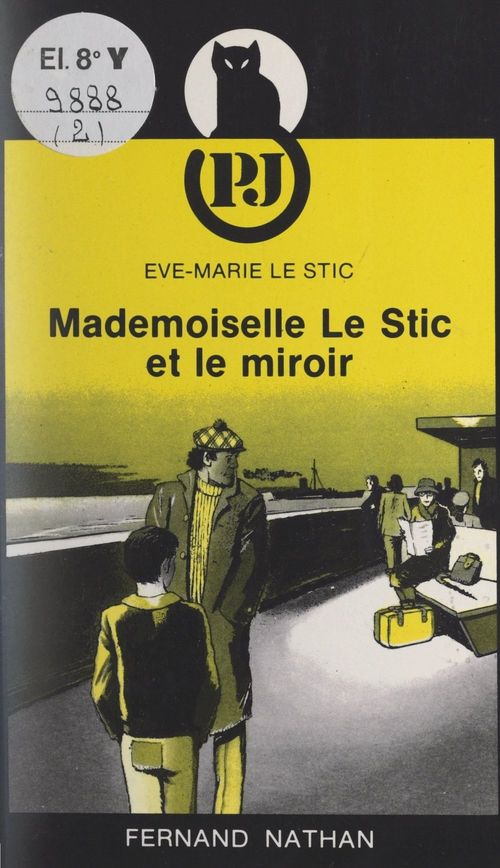Couverture ebook de Mademoiselle Le Stic et le miroir, de Eve-Marie Le Stic