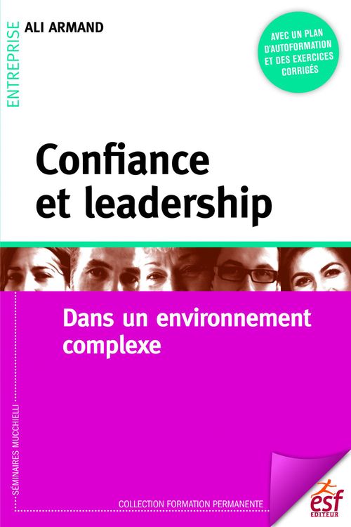 Couverture ebook de Confiance et leadership, de Ali Armand
