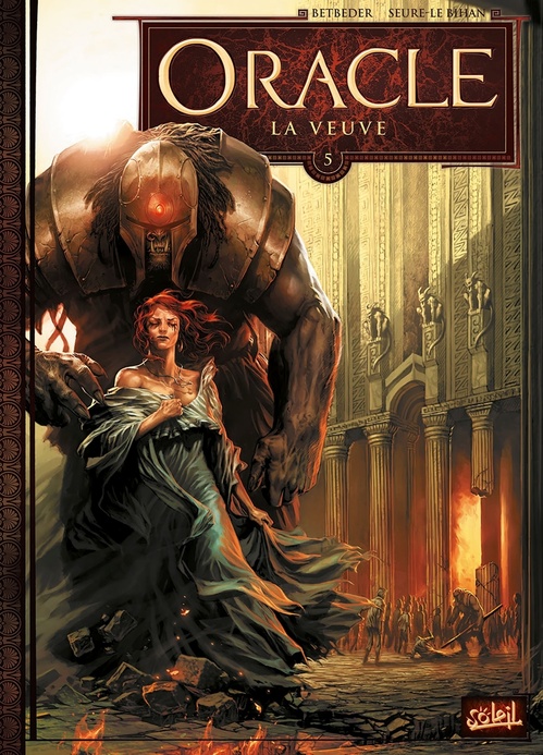 Couverture ebook de Oracle T05 - La veuve, de Stéphane Betbeder